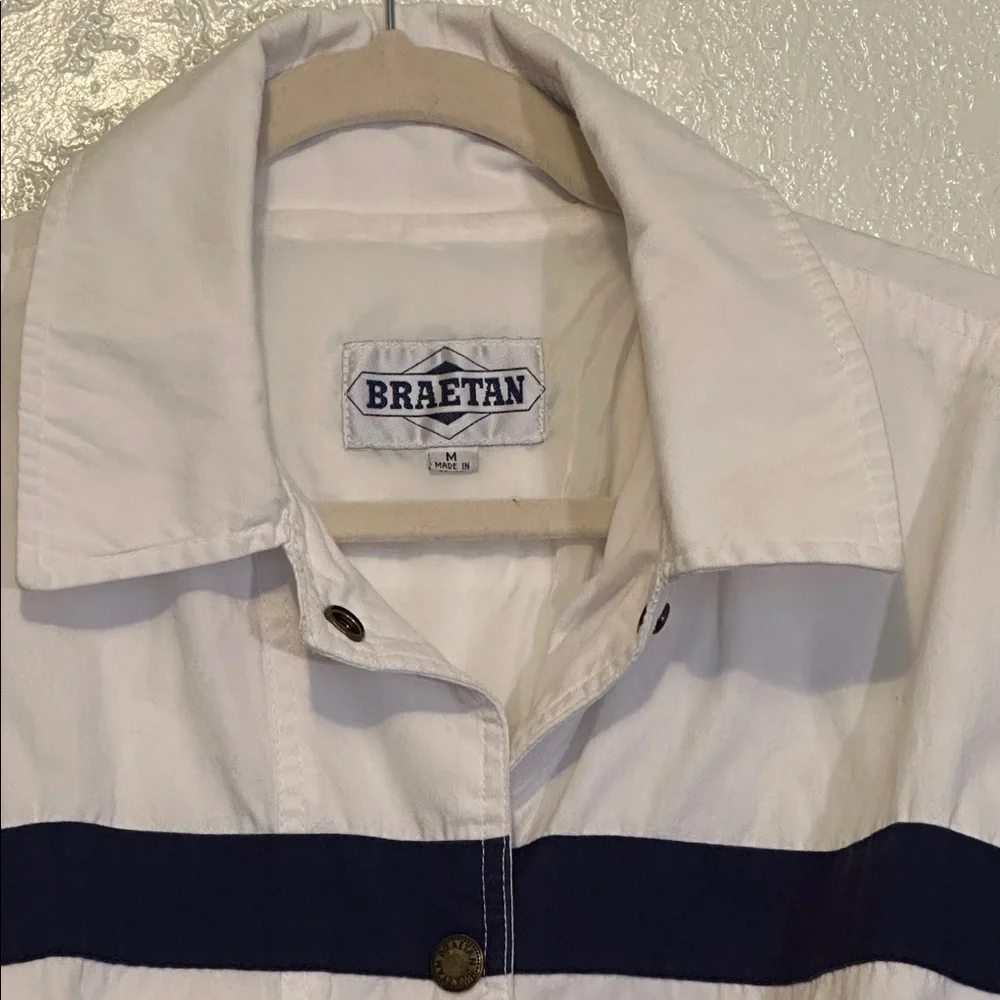 BRAETAN Five Point Glacier Park Stripe Canvas Chore Barn Jacket GVC M - Picture 4 of 4